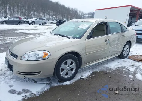 2009 Chevrolet Impala Lt from USA, damaged, VIN 2G1WT57K691278501